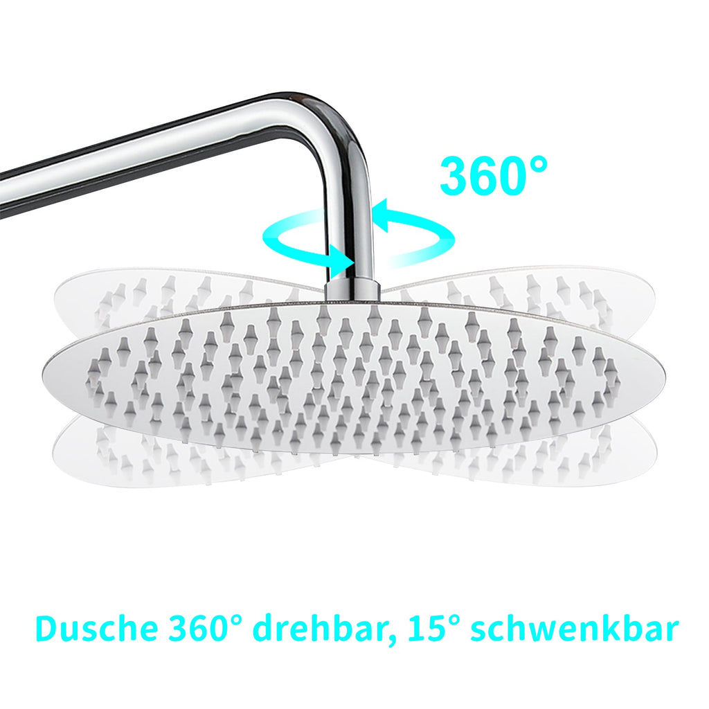 Cosmo Go  Regendusche Duschkopf Edelstahl 304