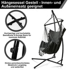Cosmo Go Hängesessel Gestell aus Metall Belastung 150kg