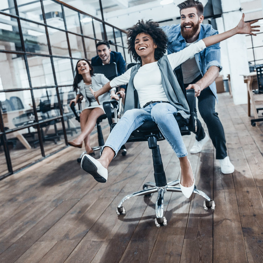 Cosmo Go 5 Stück BürostuhlRollen Stuhlrollen 11mm x 22mm