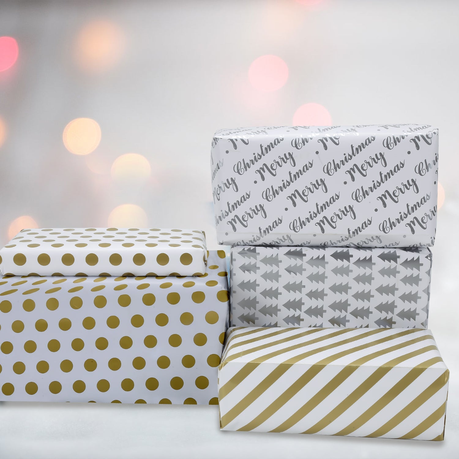 Cosmo Go Geschenkpapier Weihnachtspapier 70 * 50 cm