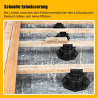 Cosmo Go Stelzlager Höhenverstellbar Terrassenlager 10 Stück