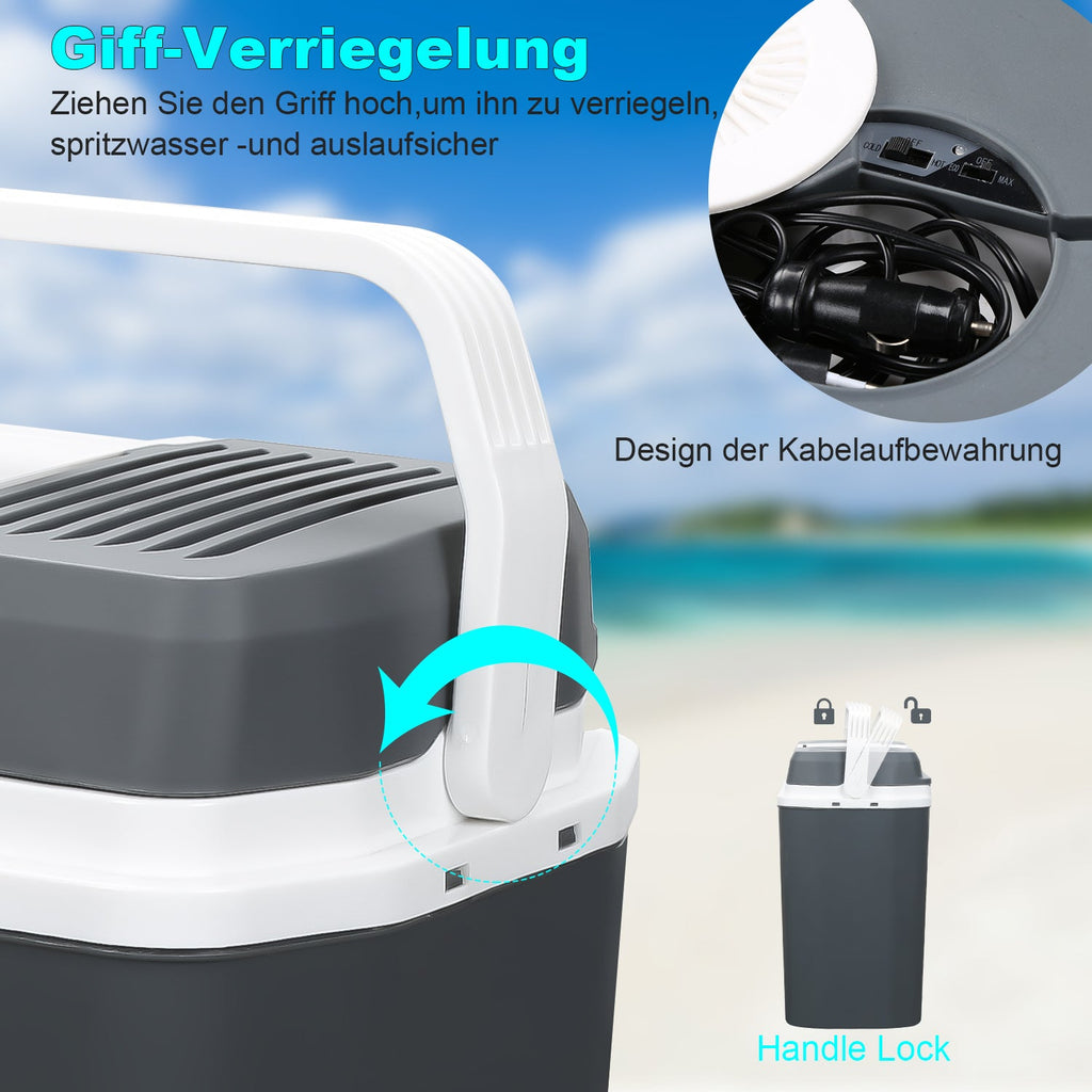 Cosmo Go Kühlbox Warmhaltebox Tragbare 24L/32L