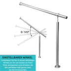 Cosmo Go Eingangsgeländer Edelstahl 80-180cm