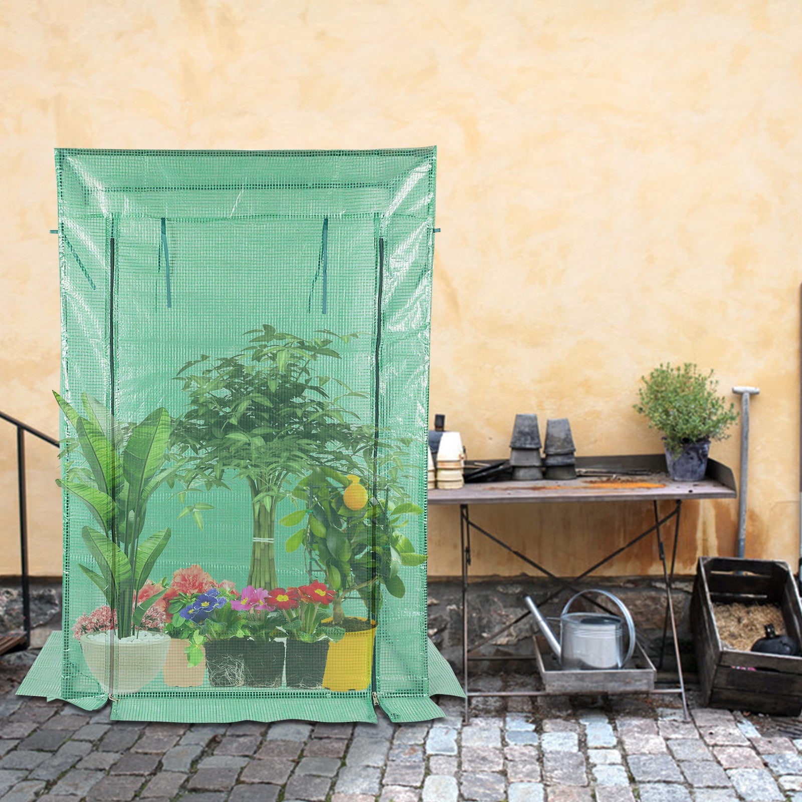 Cosmo Go Ersatzfolie Gewächshaus Foliengewächshaus