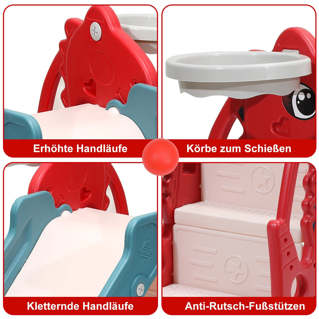 Cosmo Go Kinderrutsche Faltbar 4 in 1