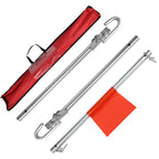 Cosmo Go Auto Abschleppstange Pannenhilfe 3tlg 2000kg