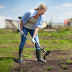Cosmo Go Unkrautstecher Löwenzahnstecher mit Stiel,Auswerfer und Fußpedal