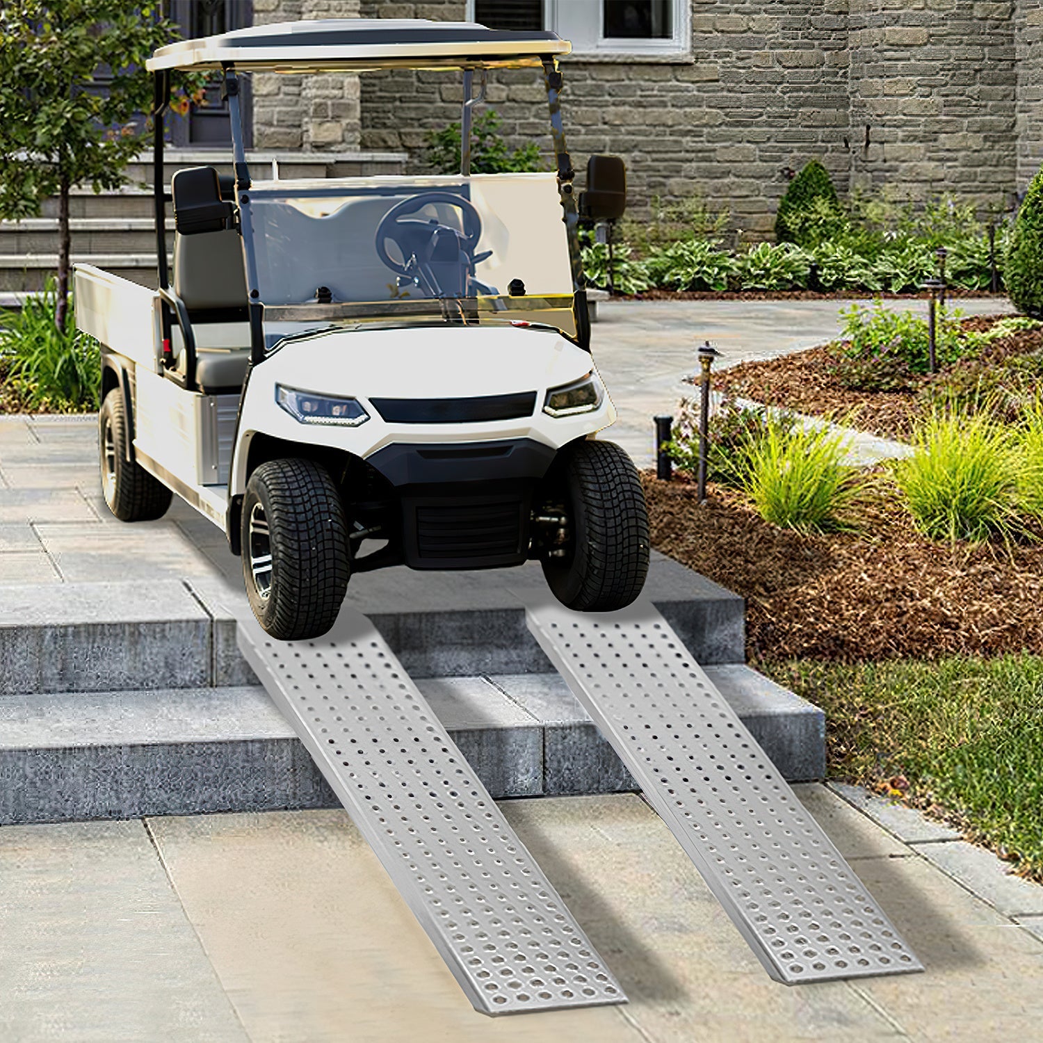 Cosmo Go 2X Auffahrrampe Verladerampe verzinkter Stahl 135cm