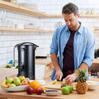 Cosmo Go Glühweinkocher Glühweintopf Edelstahl 1800W 10L