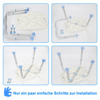 Cosmo Go Duschhocker Duschstuhl höhenverstellbar Aluminium