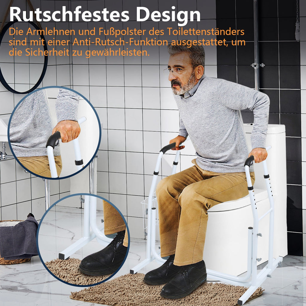 Cosmo Go Toiletten Aufstehhilfe Toilettenstütze Höhenverstellbar