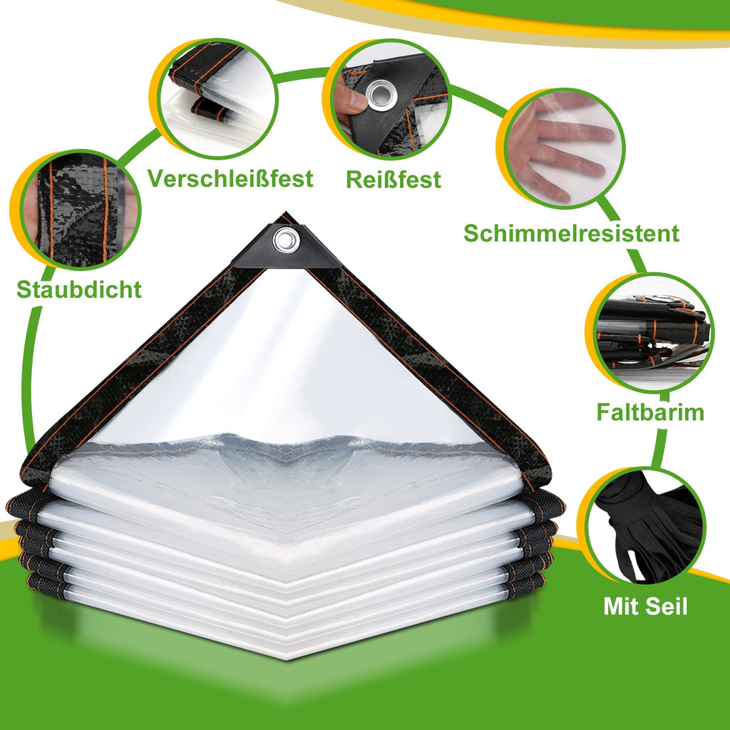 Cosmo Go Transparente Plane Wasserdichte mit ösen