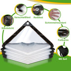 Cosmo Go Transparente Plane Wasserdichte mit ösen