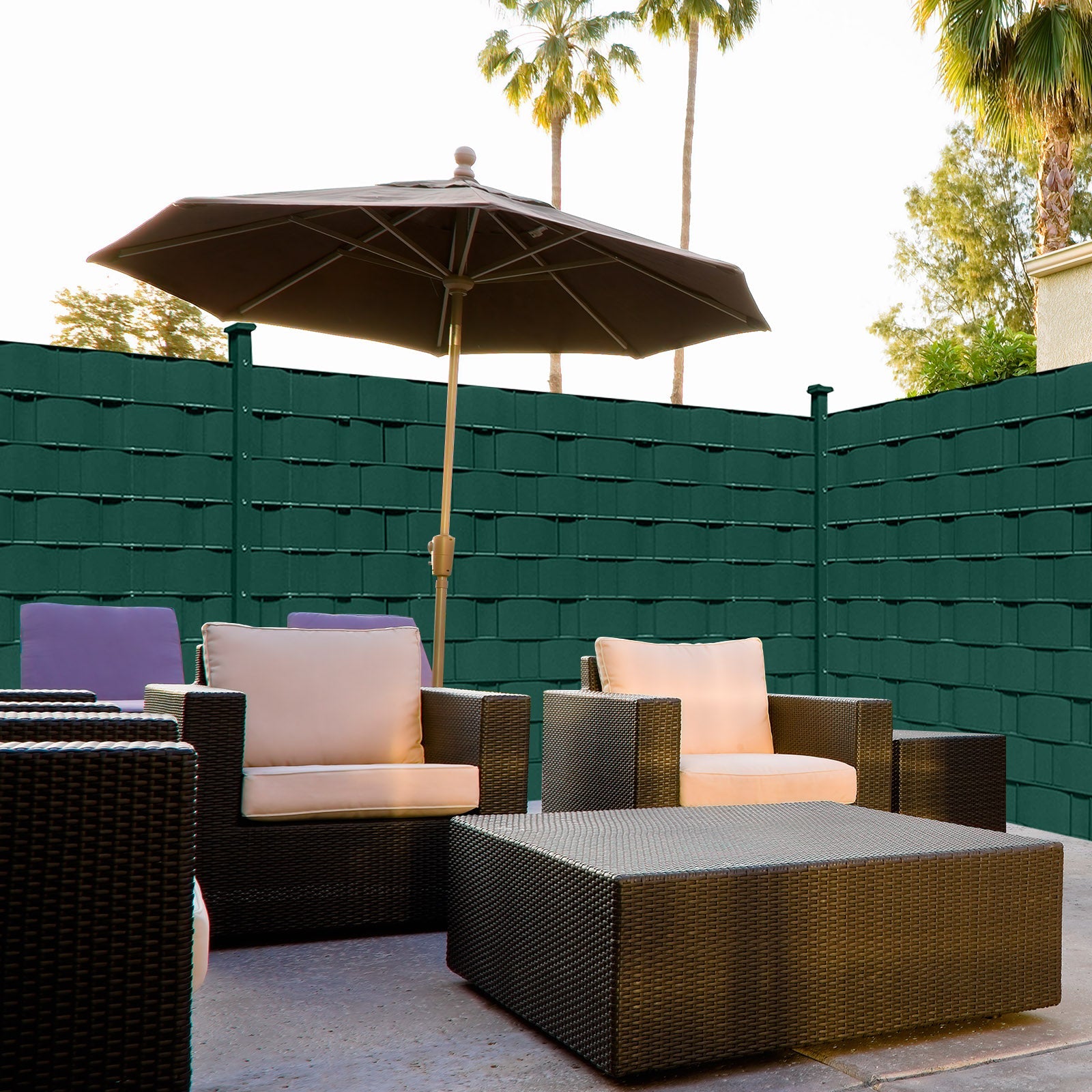 Cosmo Go Sichtschutzstreifen Sichtschutzfoli 50m