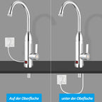 Cosmo Go 3KW Elektrischer Wasserhahn LED Temperaturanzeige