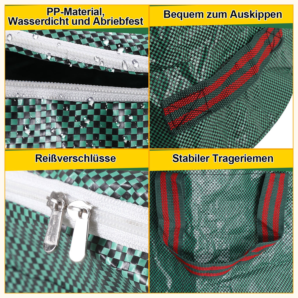 Cosmo Go Gartenabfallsack Gartensack 272L mit Deckel