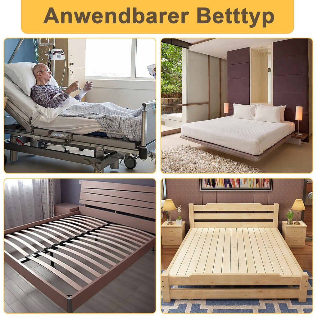 Cosmo Go Bettgitter EIN Schlüssel Klappbar für ältere Erwachsene