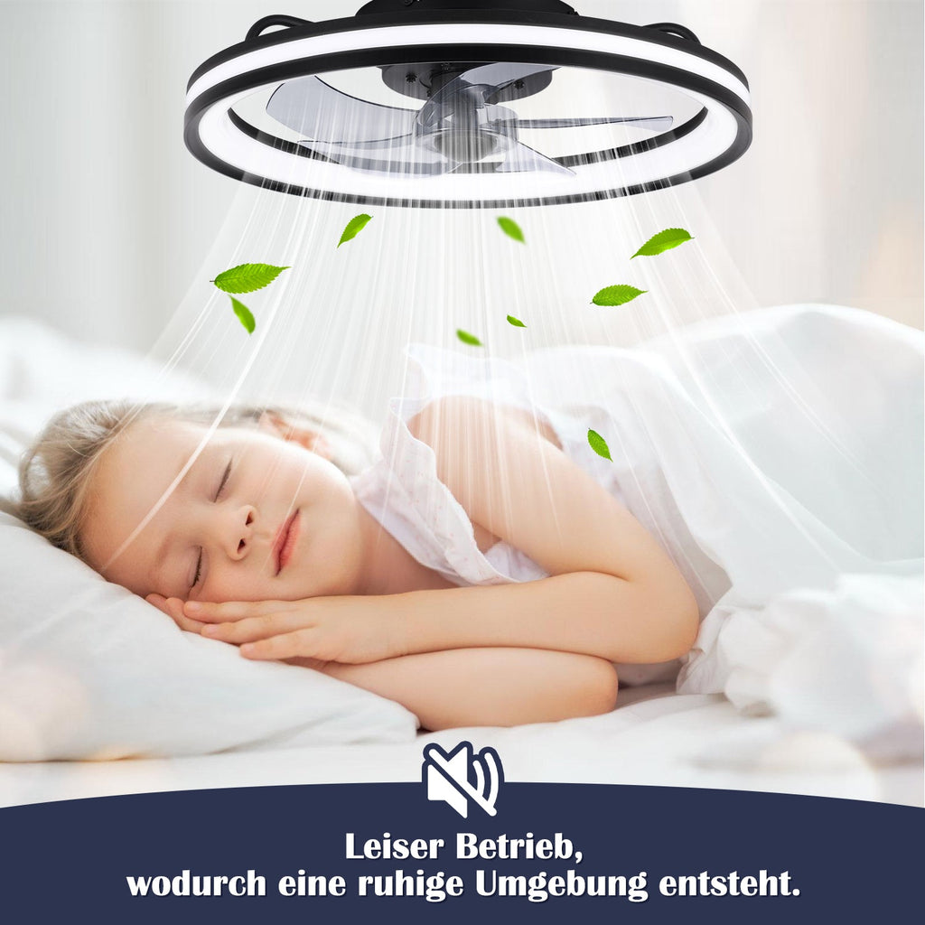 Cosmo Go Deckenventilator Ventilator mit Fernbedienung und Beleuchtung
