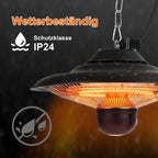 Cosmo Go Heizstrahler Infrarot 2000W Deckenheizstrahler