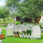 Cosmo Go Gewächshaus Foliengewächshaus PVC Transparent