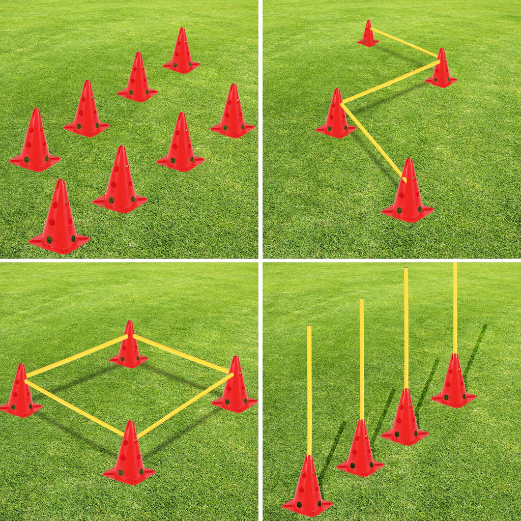 Cosmo Go 6er Steckhürdenset Agility Trainingsgerät