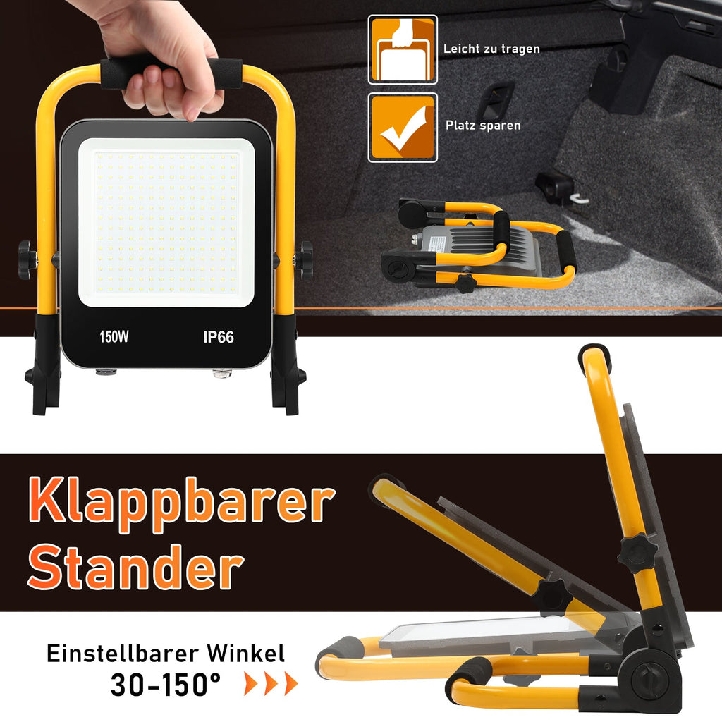 Cosmo Go LED Baustrahler 50W-200W Kaltweiß IP66