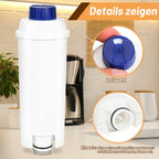 Cosmo Go Wasserfilter für Delonghi kompatibel für DLSC002 ECAM ETAM