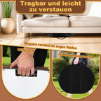 Cosmo Go Bodendusche Gartendusche mit Fußrad und 22 Kupferdüsen