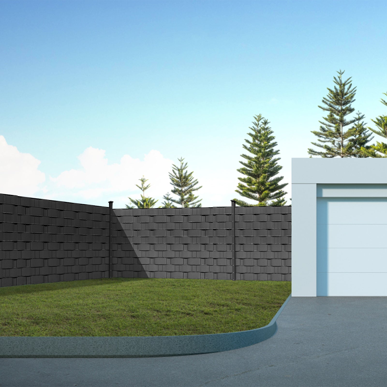 Cosmo Go Sichtschutzstreifen Sichtschutzfoli 35m