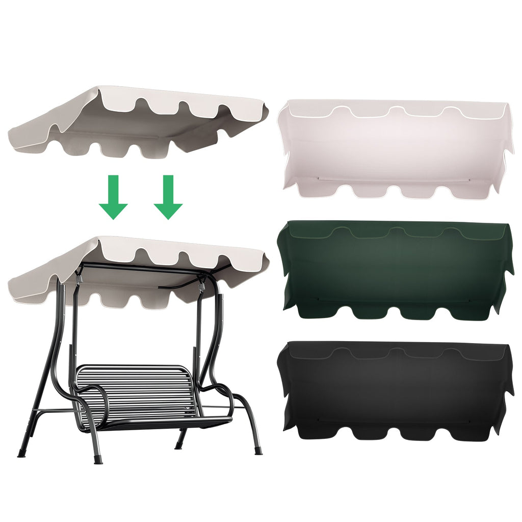 Cosmo Go Ersatzdach für Hollywoodschaukel Universal 210x145cm