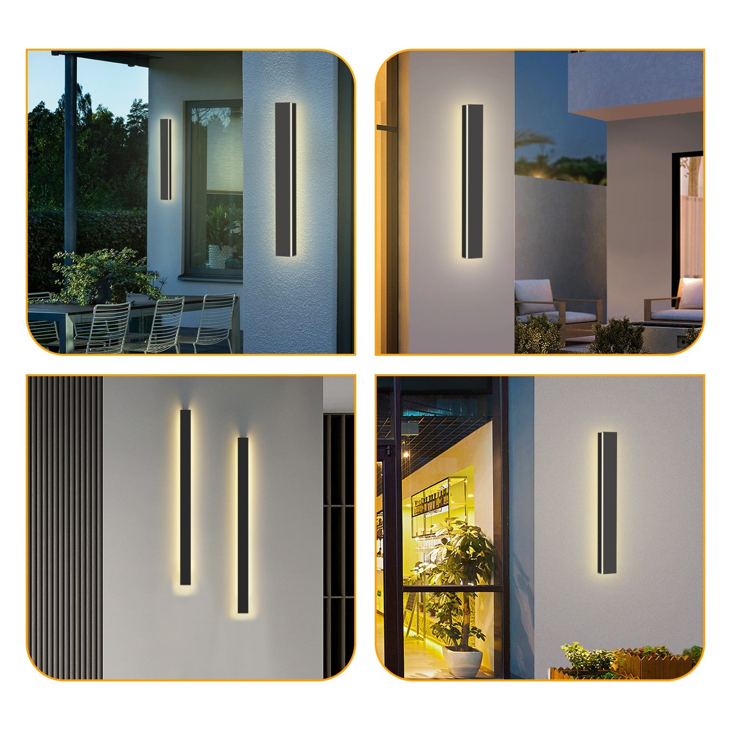 Cosmo Go LED Wandleuchte Flurlampe KaltesWeiß/Warmweiß