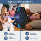 Cosmo Go Akustikplatten Wandpaneele Selbstklebend 12/18 Stück Hexagonal Schlieren