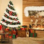 Cosmo Go Weihnachtsgirlande Girlande Weiß 2M 6 Stück