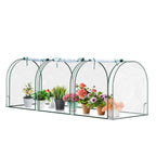 Cosmo Go Gewächshaus Foliengewächshaus PVC Transparent