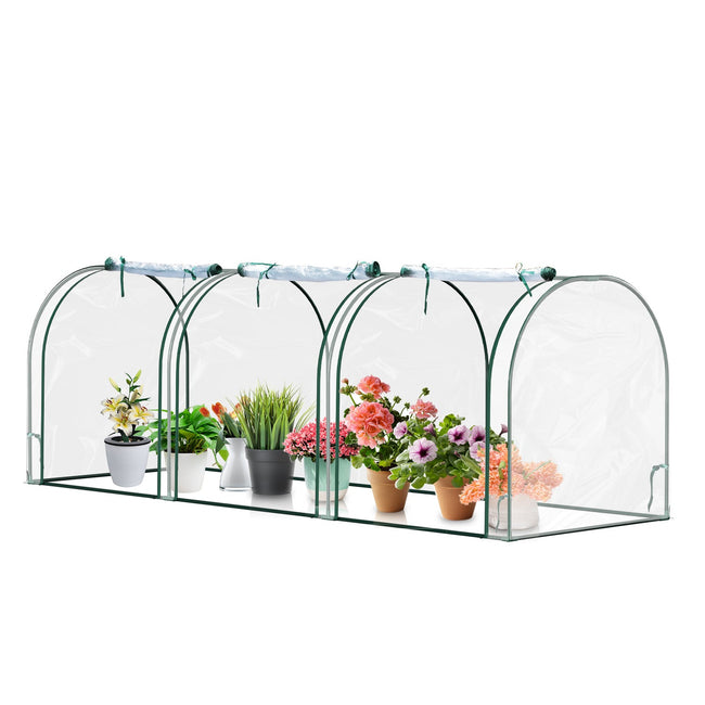 Cosmo Go Gewächshaus Foliengewächshaus PVC Transparent Hover Image