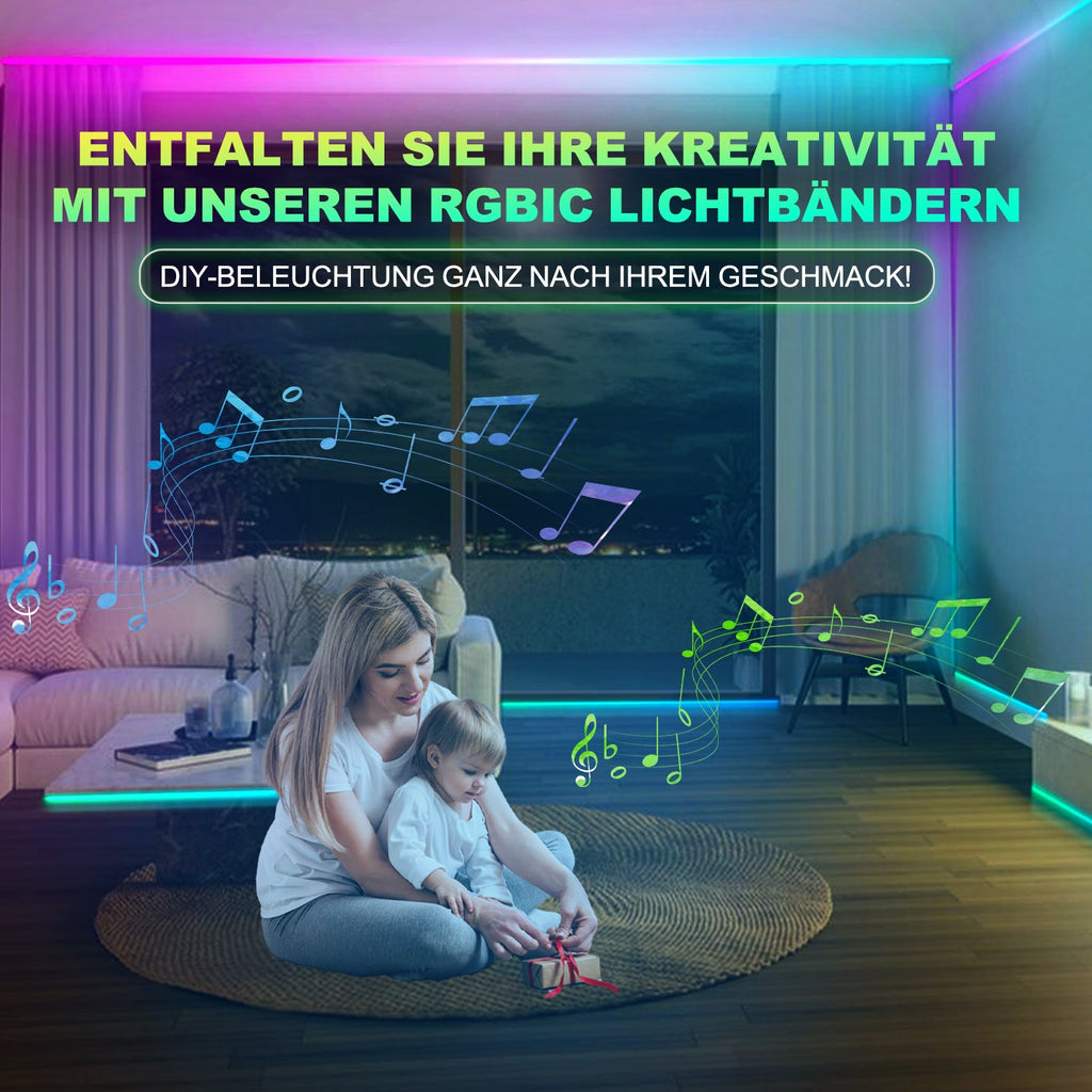 Cosmo Go Neon LED Streifen Lichtschlauch Außen 2-10M