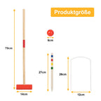Cosmo Go Krocket Spiel 2-4 Spieler Croquet Set
