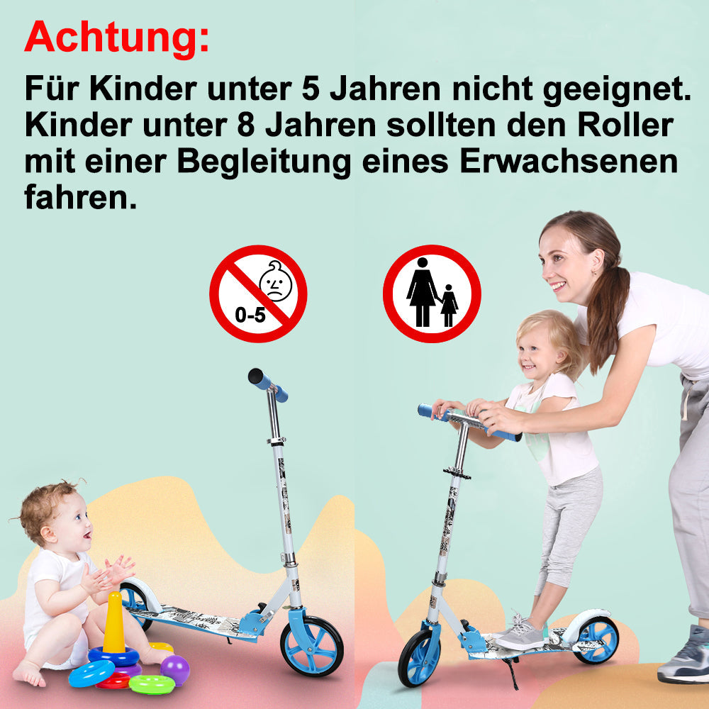 Cosmo Go Aluminium Kinder Scooter Für Kinder ab 5 Jahren