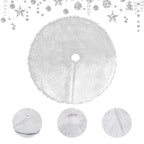 Cosmo Go Weihnachtsbaumdecke 78/90/122cm Plüsch Christbaumdecke