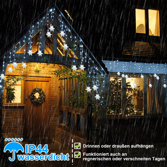 Cosmo Go LED Lichterkette Schneeflocke IP44 Main Image