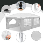Cosmo Go Pop-Up Pavillon Gazebo mit Zentralverriegelung 3x6m mit Seiten