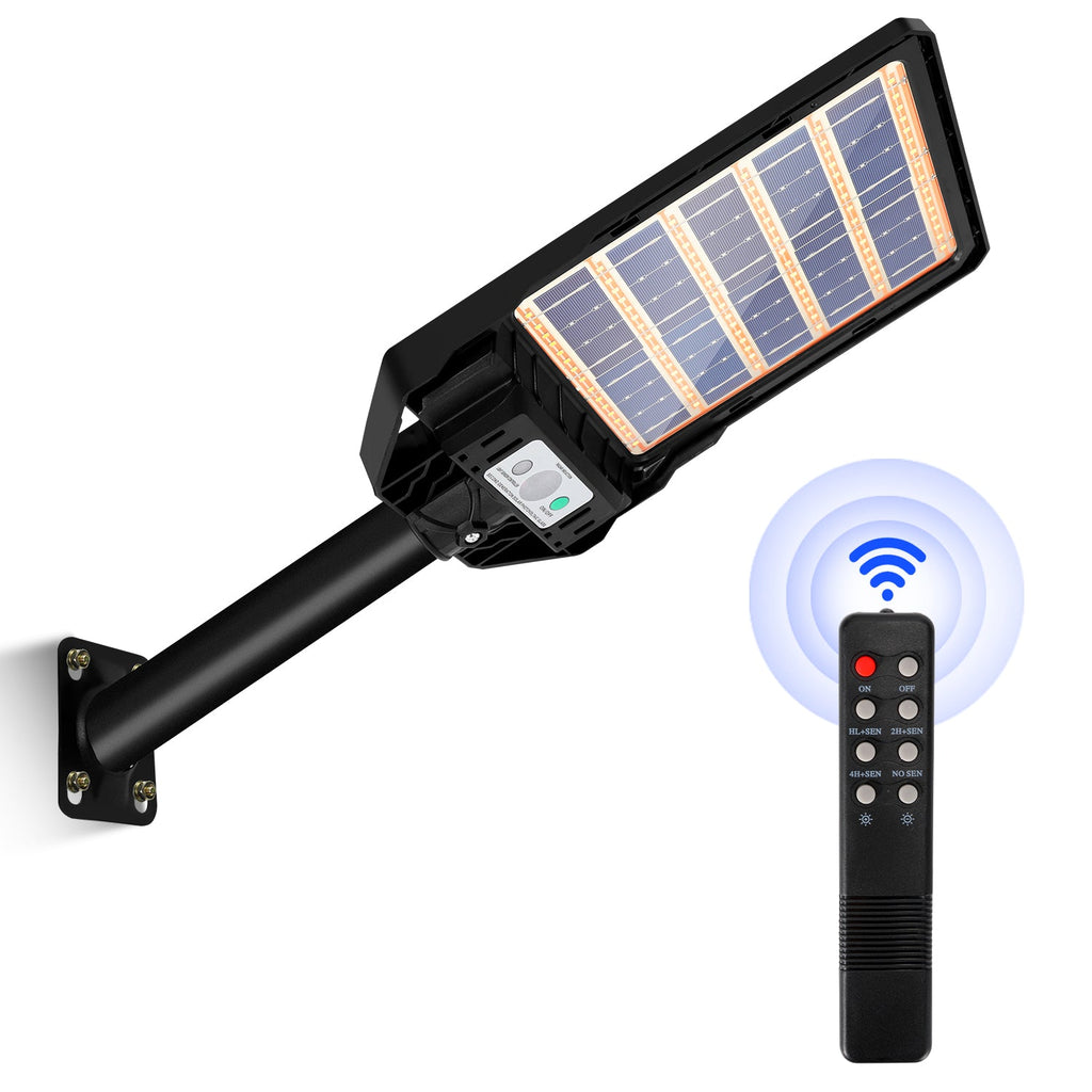 Cosmo Go Solarlampen Straßenlaterne mit Bewegungssensor 300W/400W