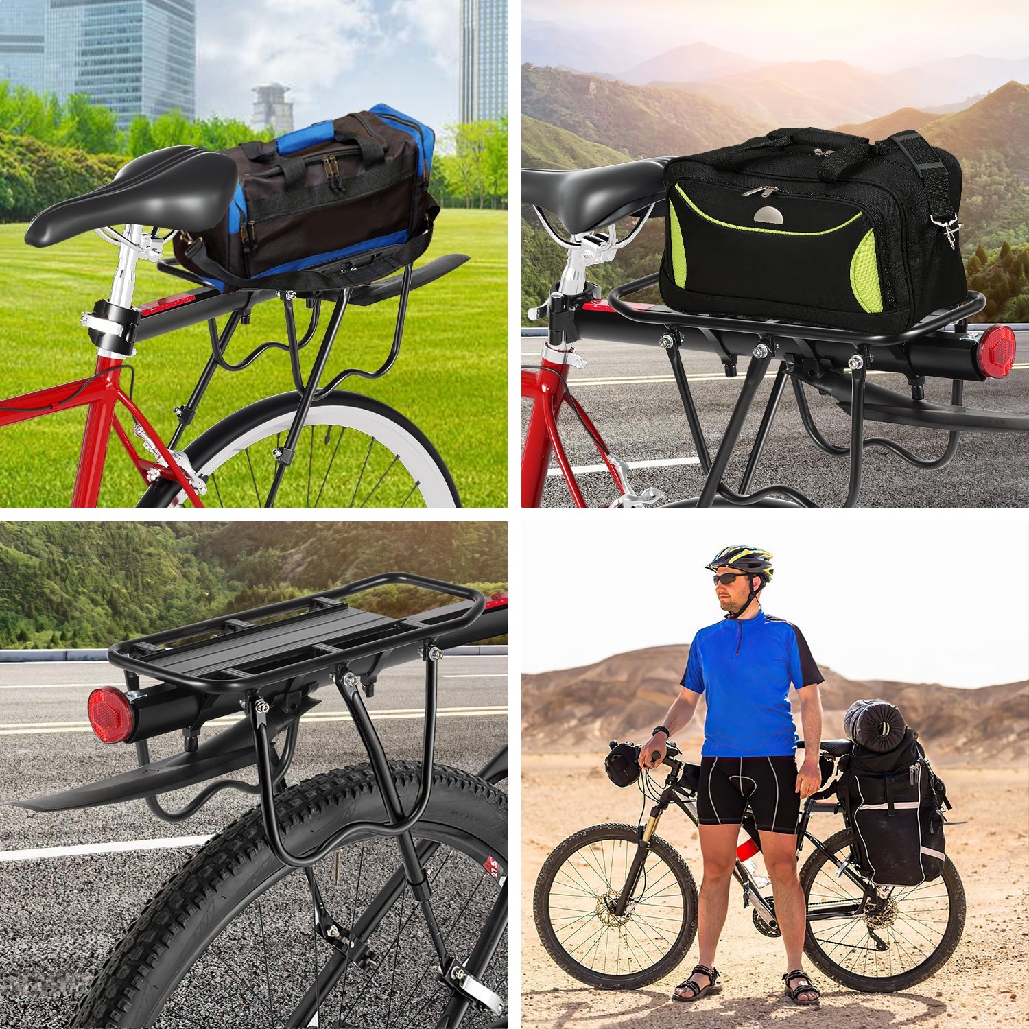 Cosmo Go Fahrrad Gepäckträger Universal für 24-29 Zoll