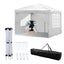 Cosmo Go Pop-Up Pavillon Gazebo mit Zentralverriegelung 3x3m mit Seiten