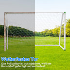 Cosmo Go Fußballtor PVC mit Netz Tragbares