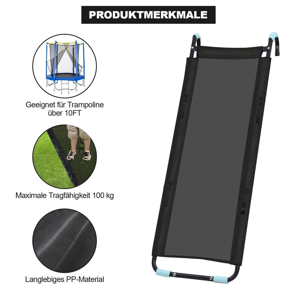 Cosmo Go Trampolin Rutsche 150cm Belastbar 100KG