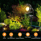 Cosmo Go Gartenleuchte Warmweiß IP65 4W GU10