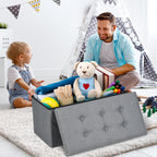 Cosmo Go Sitzhocker mit Stauraum Aufbewahrungsbox 76x38x38cm