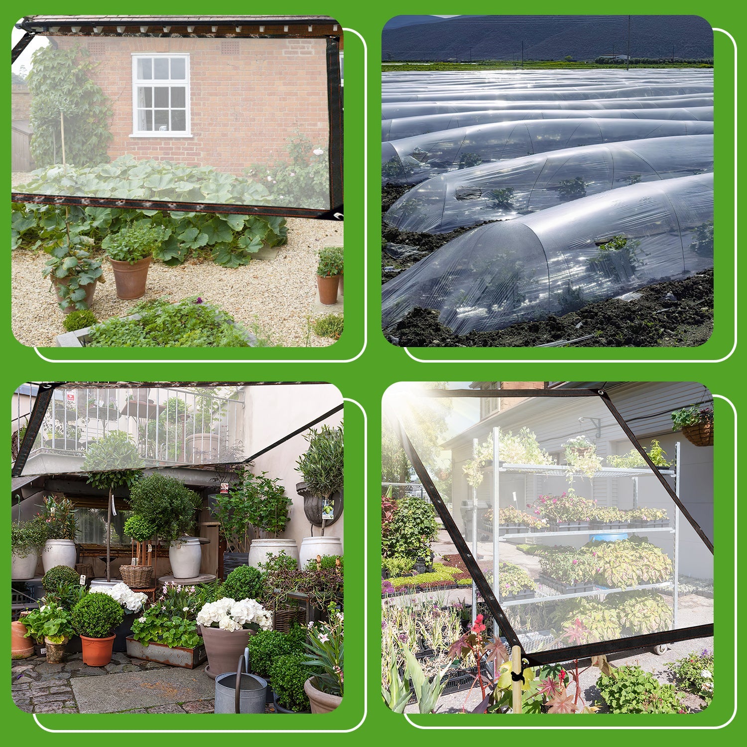 Cosmo Go Transparente Plane Wasserdichte mit ösen