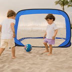 Cosmo Go Fußballtor Fussballtore-Set für Kinder 4 Spielmodi